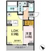 シンシア春日の間取り画像