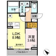 シンシア春日の間取り画像