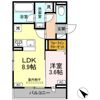 シンシア春日の間取り画像