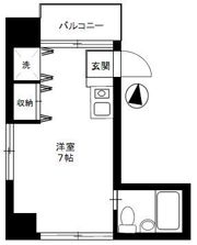 ラ・ルース国立の間取り画像
