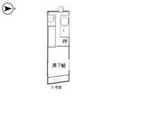 クマガイマンションの間取り画像