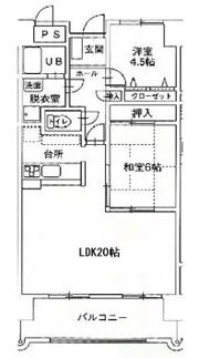 ハーモニー三幸Iの間取り画像