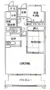 ハーモニー三幸Iの間取り画像