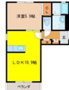ディアス小舟 A棟の間取り画像