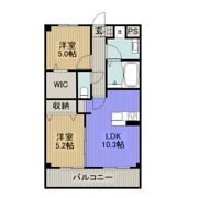 カンパネラ開出西町の間取り画像