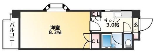 ジョイフル薊野の間取り画像
