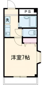 アジュールの間取り画像