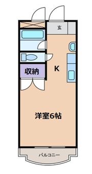 タウンコート末広の間取り画像