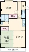 ドミール梅ケ坪の間取り画像