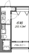 ベルメント陣屋前B棟(ベルメントジンヤマエビートウ)の間取り画像