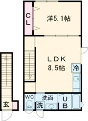 フィラーレ富の原Cの間取り画像
