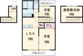 ソラーナ大刀洗の間取り画像