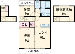 ソラーナ大刀洗の間取り画像