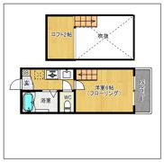 ピュア唐原弐番館の間取り画像