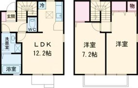 プラムコート大道町の間取り画像