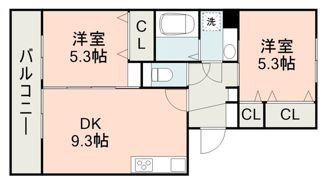 ネクストヴィラA棟の間取り画像