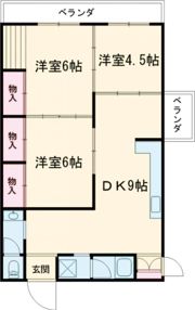 瀬高ビルの間取り画像