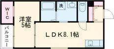 Major大津駅前の間取り画像