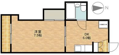 カーサ立石の間取り画像