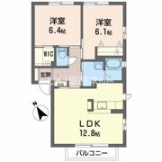 シャーメゾン洛陽 D棟の間取り画像