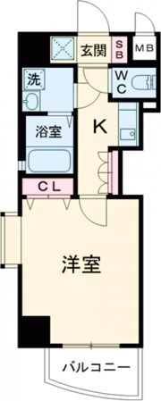 エステムコート神戸西の間取り画像