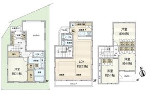 小菅2丁目戸建の間取り画像