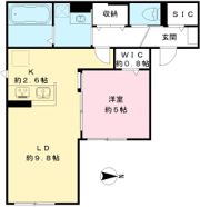 Maison de Lumiere（メゾン ド ルミエール）の間取り画像