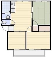 ハイツシェーンⅠの間取り画像