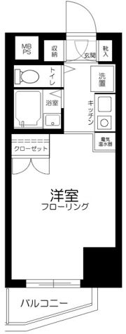 エクセル鶴見の間取り画像
