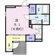 フランフレーシュの間取り画像