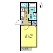 カーサ フェルマータの間取り画像