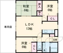 グリーンヒル西ノ上の間取り画像