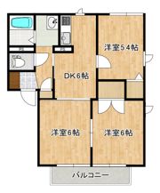 グランシャリオBの間取り画像