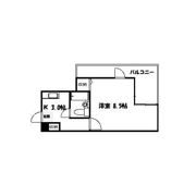 アメニティ東町（アメニティヒガシチョウ）の間取り画像