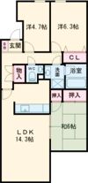 ランビニオンの間取り画像