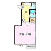ラ・ヴィオン亀田B棟の間取り画像