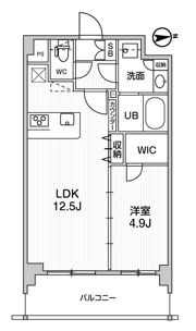 ALTERNA墨田の間取り画像