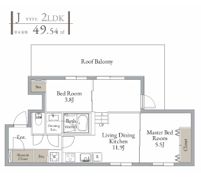 LiveFlat西荻窪の間取り画像