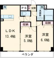 クラティオの間取り画像