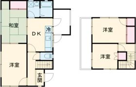 上荘町都台2丁目貸家の間取り画像