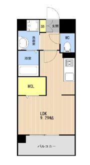 LIBTH高宮Ⅳの間取り画像
