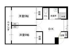 サンハイツ高瀬1号地の間取り画像