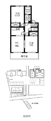 プリメール Aの間取り画像