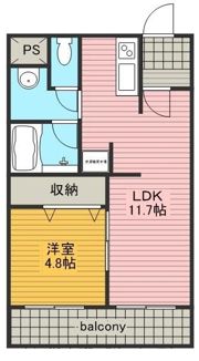 ノースコートの間取り画像