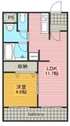 ノースコートの間取り画像