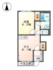 フォレスト ヴィラ パートⅡの間取り画像
