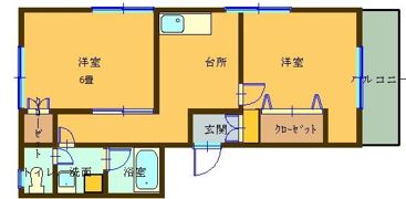 第二開運不動産ビルの間取り画像