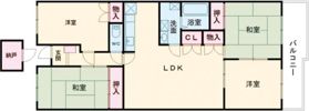 花の北ハイツCの間取り画像