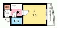 ハイム助任の間取り画像