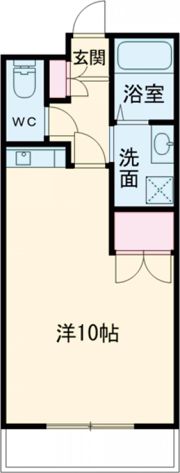 パレット新屋敷の間取り画像